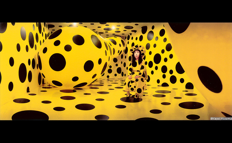 'Dots Obsession', 1996, At the Mattress Factory Pittsburgh, 1996