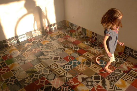 Patchwork tiles by Popham Design. From £95.51 per sq metre (excluding VAT) www.pophamdesign.com