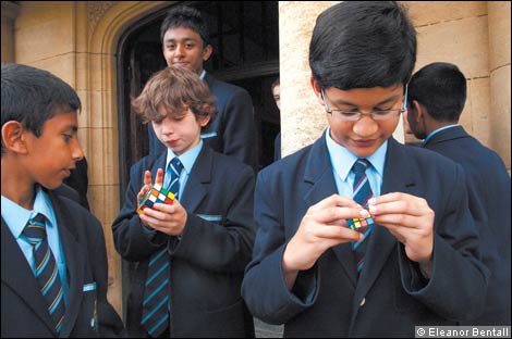 Boys at Queen Elizabeth's School