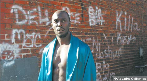 Michael K Williams as gang leader Omar Little in ‘The Wire’